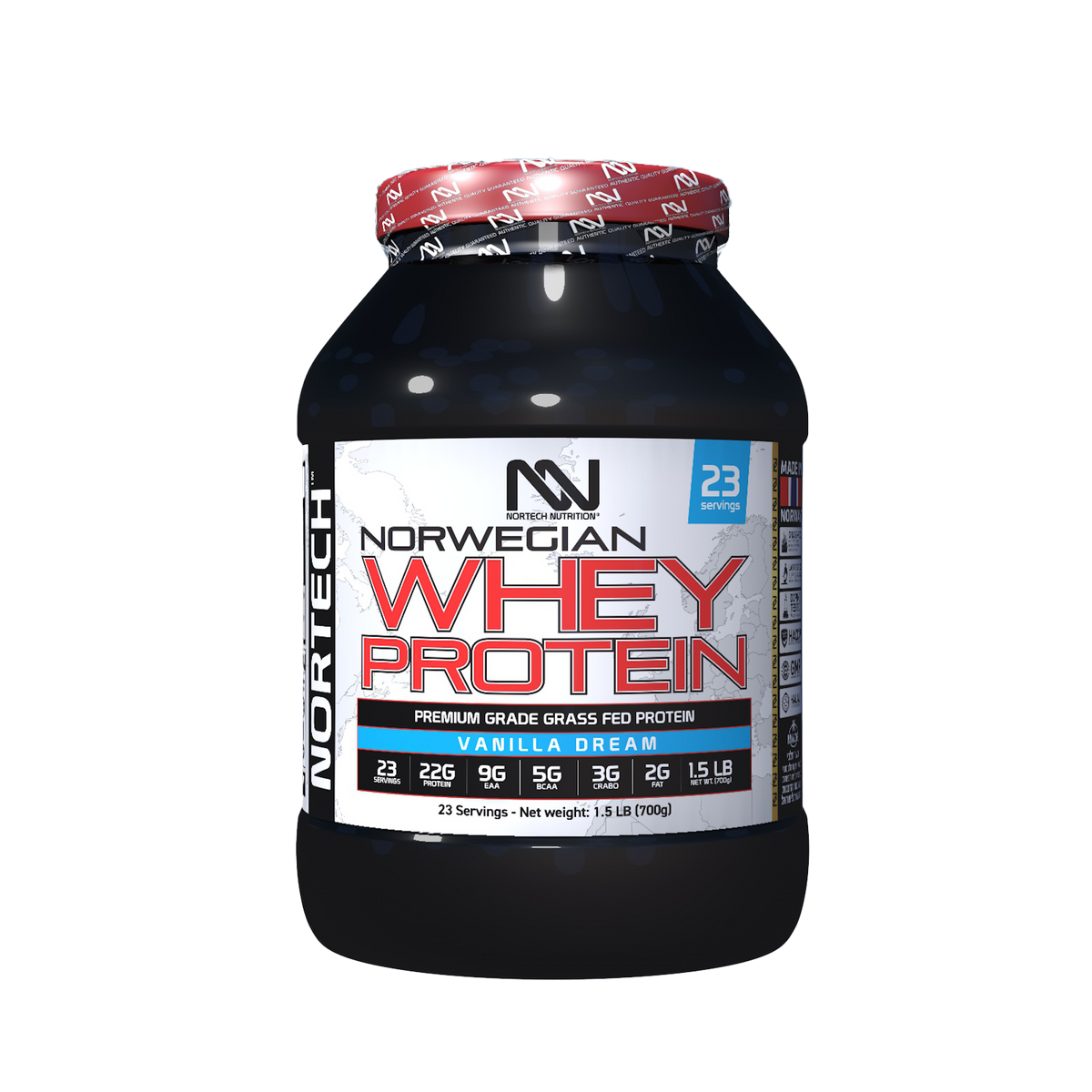 norwegian whey protein 700g
