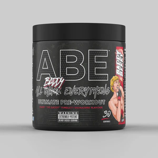 ABE ALL BLACK EVERYTHING - EXTREMELY POTENT PRE-WORKOUT POWDER