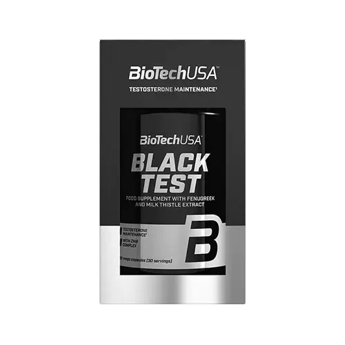 טבליות בלאק טסט מבית BioTechUSA לתמיכה בתפקוד ההורמונלי הגברי!