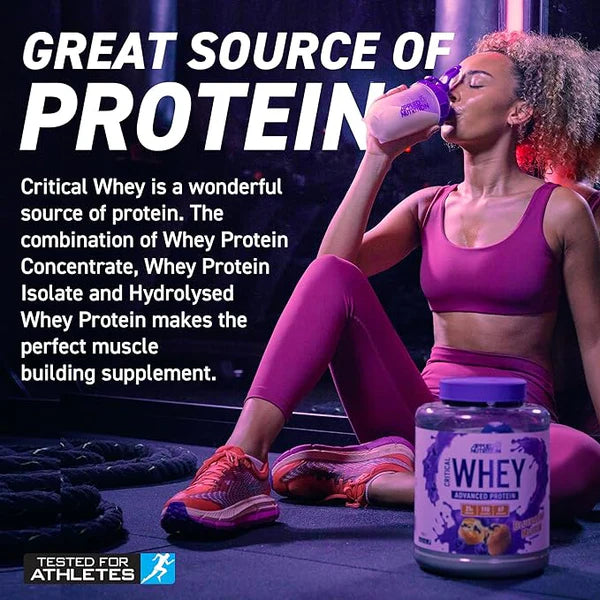 CRITICAL WHEY PROTEIN 2KG (67 SERVINGS)