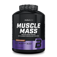 Muscle Mass carbohydrate and protein beverage powder