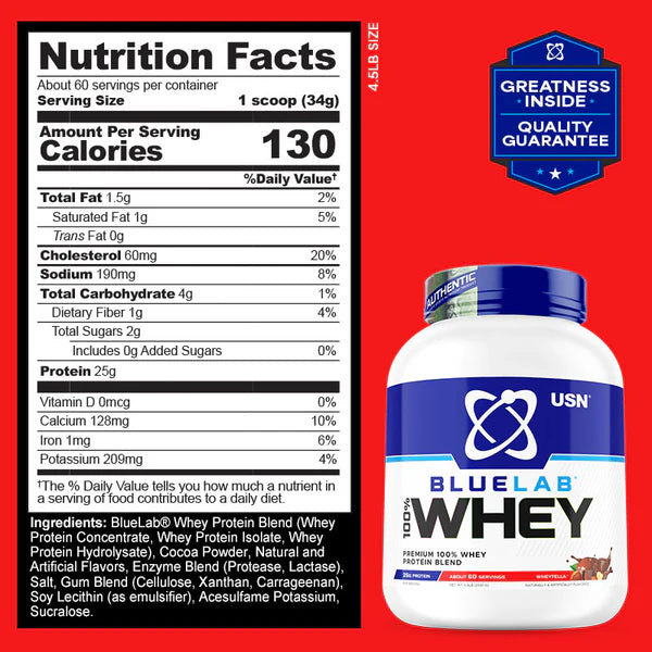 BLUELAB® 100% WHEY PROTEIN